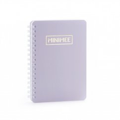 Tečkovaný zápisník MINIMEE A6 - světle šedá