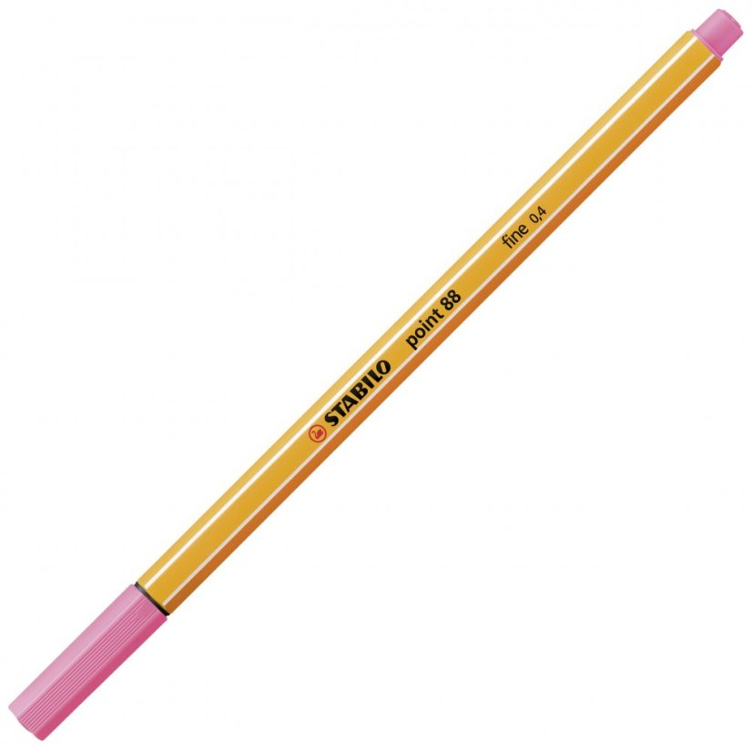STABILO point 88 - light pink, hrot 0,4 mm