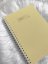 Tečkovaný zápisník MINIMEE - pastelově žlutá