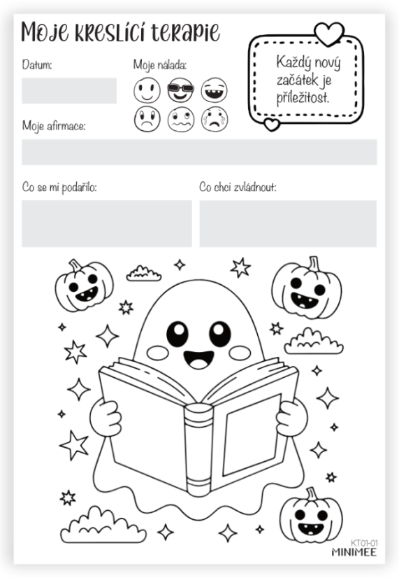 Moje kreslící terapie - Halloween