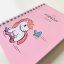 Dětský tečkovaný zápisník - růžový