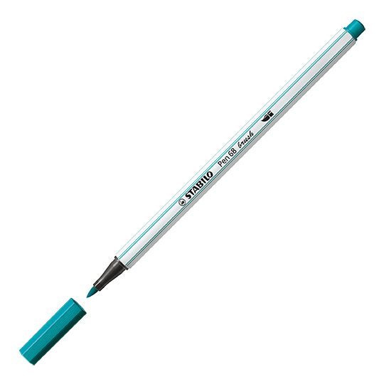 STABILO Pen 68 brush - turquoise