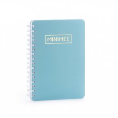 Tečkovaný zápisník MINIMEE A6 - mintová