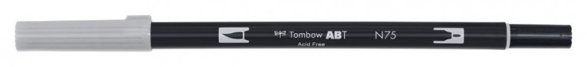 Oboustranný štětcový fix Tombow ABT Dual - Cool Grey 3