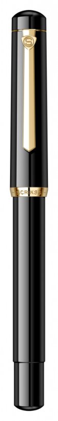 Luxusní plnicí pero Scrikss 419 Black GT
