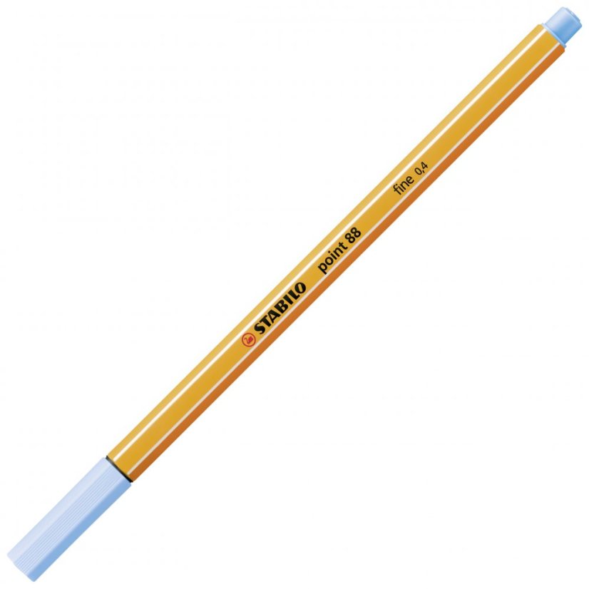 STABILO point 88 - ice blue, hrot 0, 4 mm