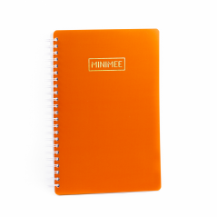 Tečkovaný zápisník MINIMEE - pomeranč