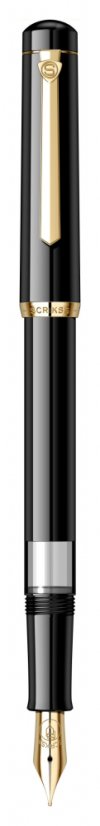 Luxusní plnicí pero Scrikss 419 Black GT