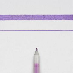 Gelové pero Sakura Gelly Roll STARDUST - tmavě růžová