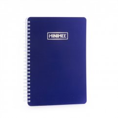 Tečkovaný zápisník MINIMEE - královsky modrá