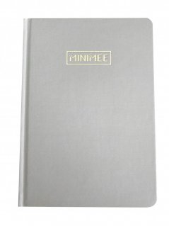 Tečkovaný zápisník MINIMEE 140g - Světle šedý