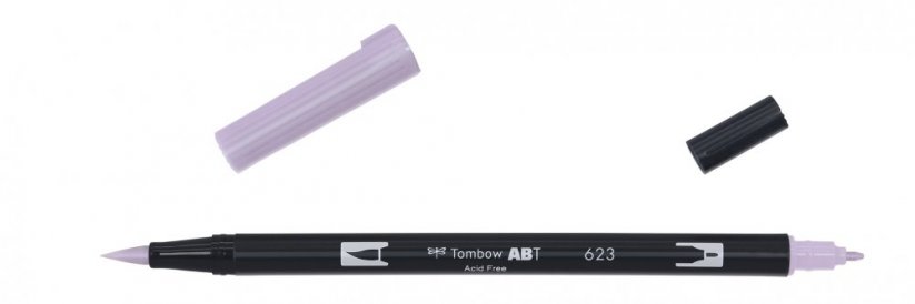 Oboustranný štětcový fix Tombow ABT Dual - Purple Sage
