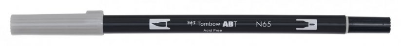 Oboustranný štětcový fix Tombow ABT Dual - Cool grey5