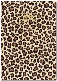 Tečkovaný sešit A5 - MINIMEE  - Leopard